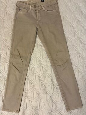 AG Stevie Ankle Gray‎ Slim Straight Jeans Size 26 Made USA